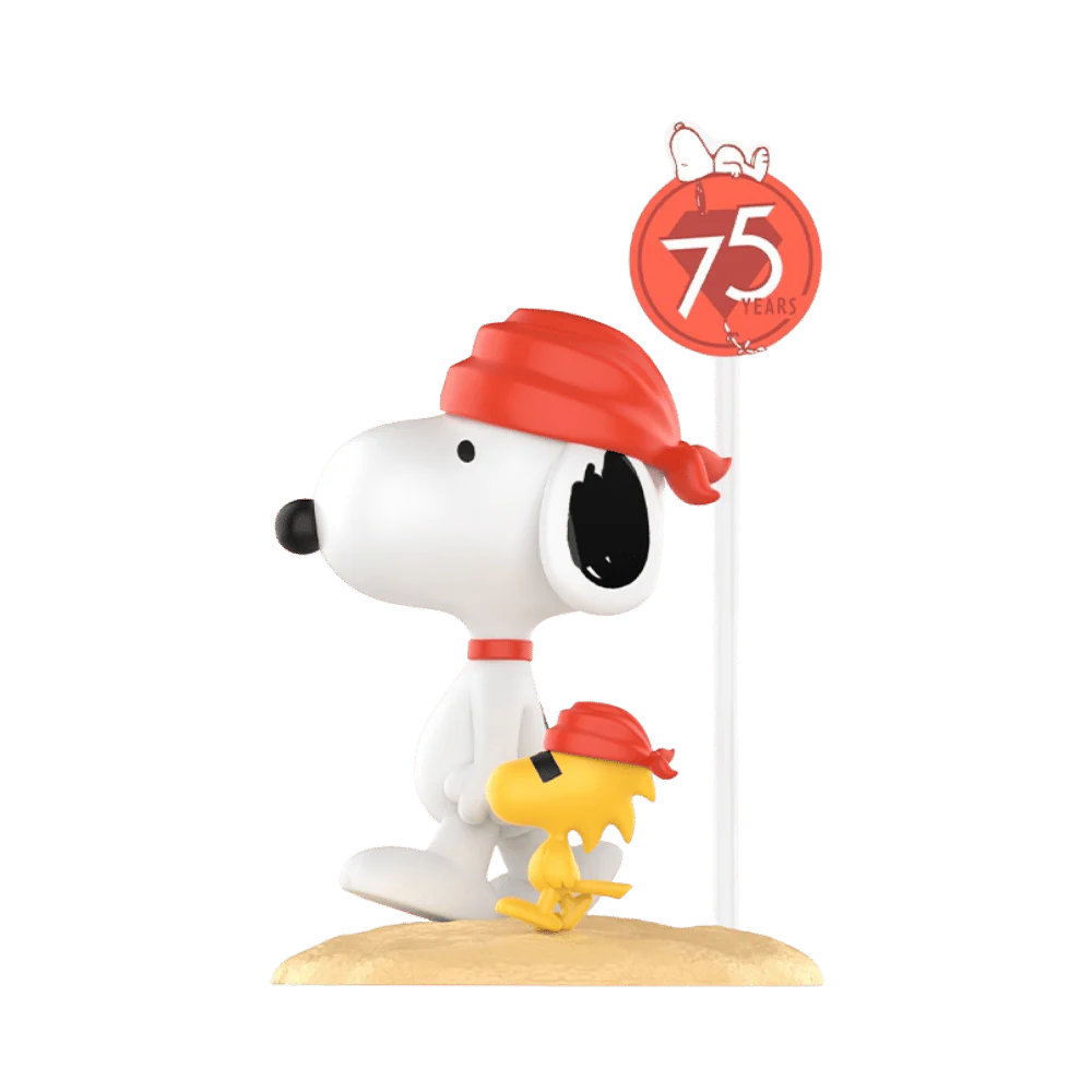 Peanuts 75Th Anniversary | Snoopy Comic Life Series Figures By Pop Mart (1 Random)