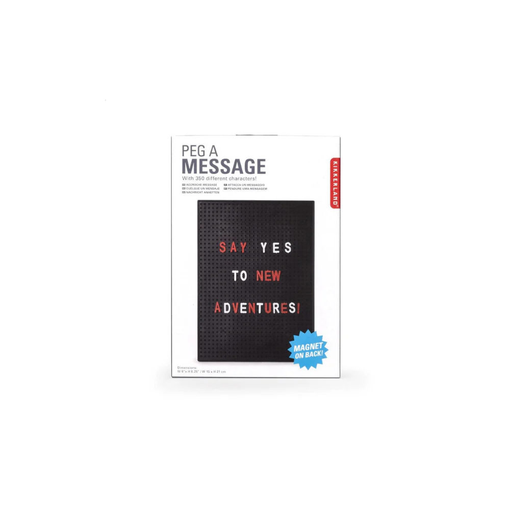 Peg A Message Small