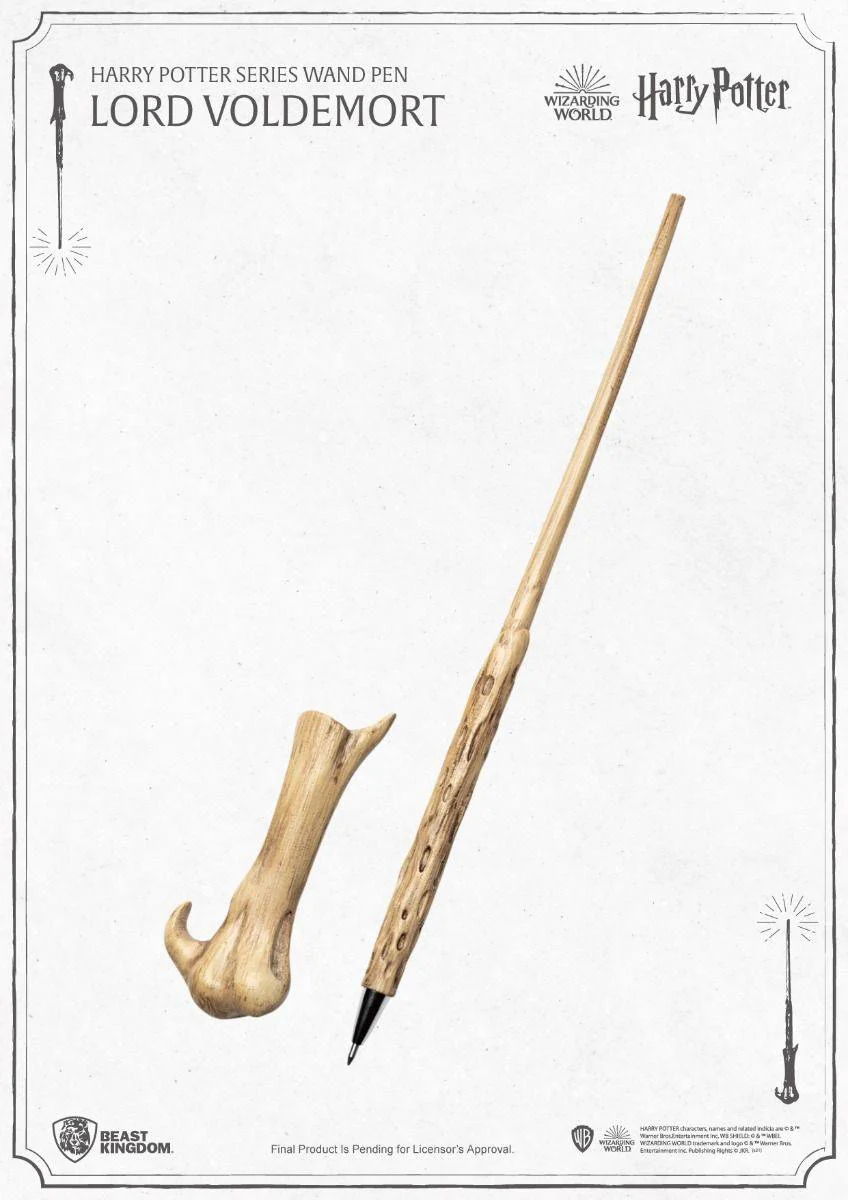 Harry Potter Series Wand Pen Lord Voldemort by Beast Kindom (PEN-001) - Image 2