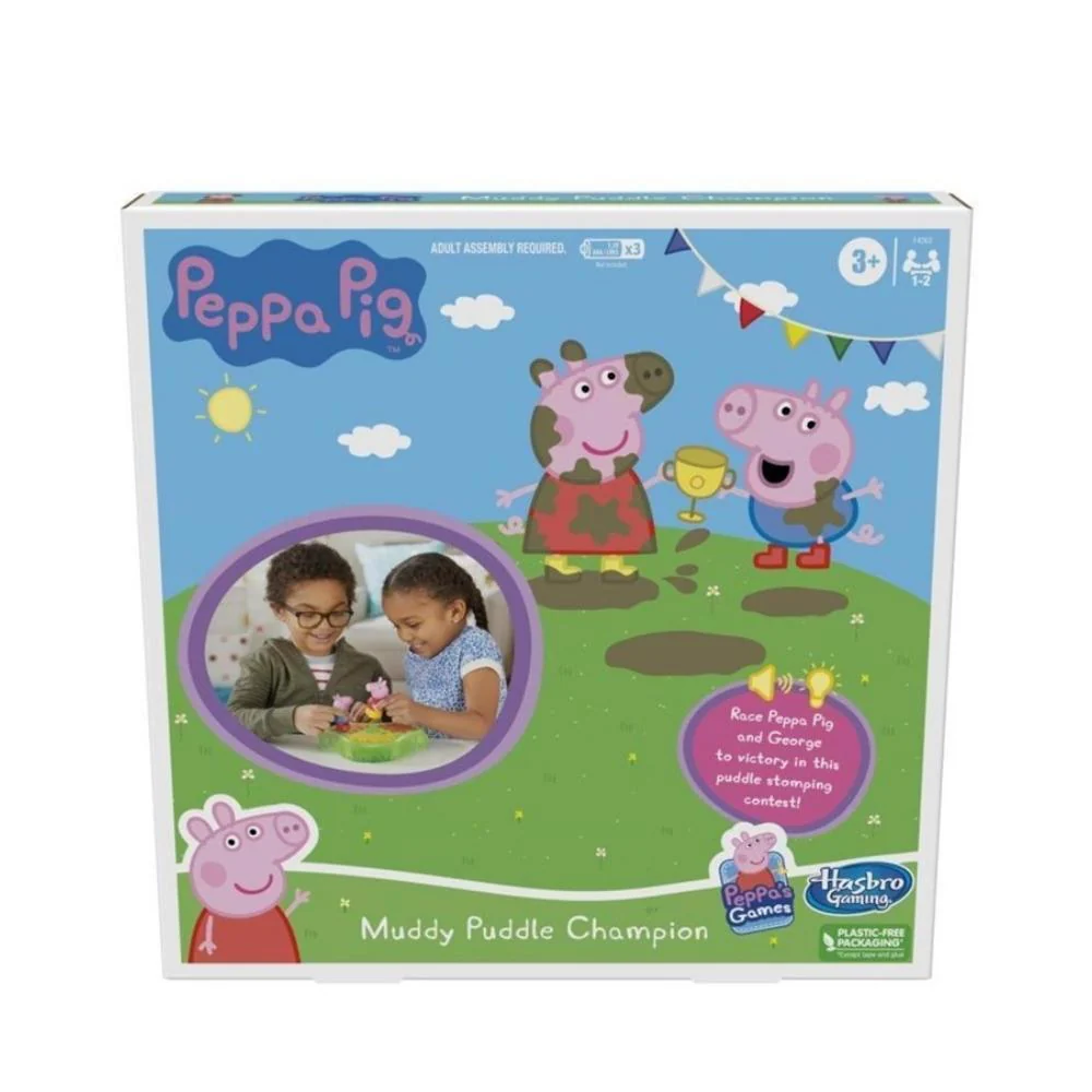 Peppa Pig Peppa Games Muddy Puddles Champion by Hasbro