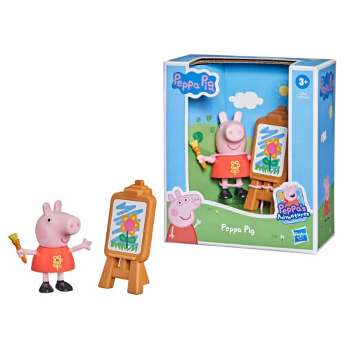 Peppa's Fun Friends Figures - Peppa Pig Painting - Image 3