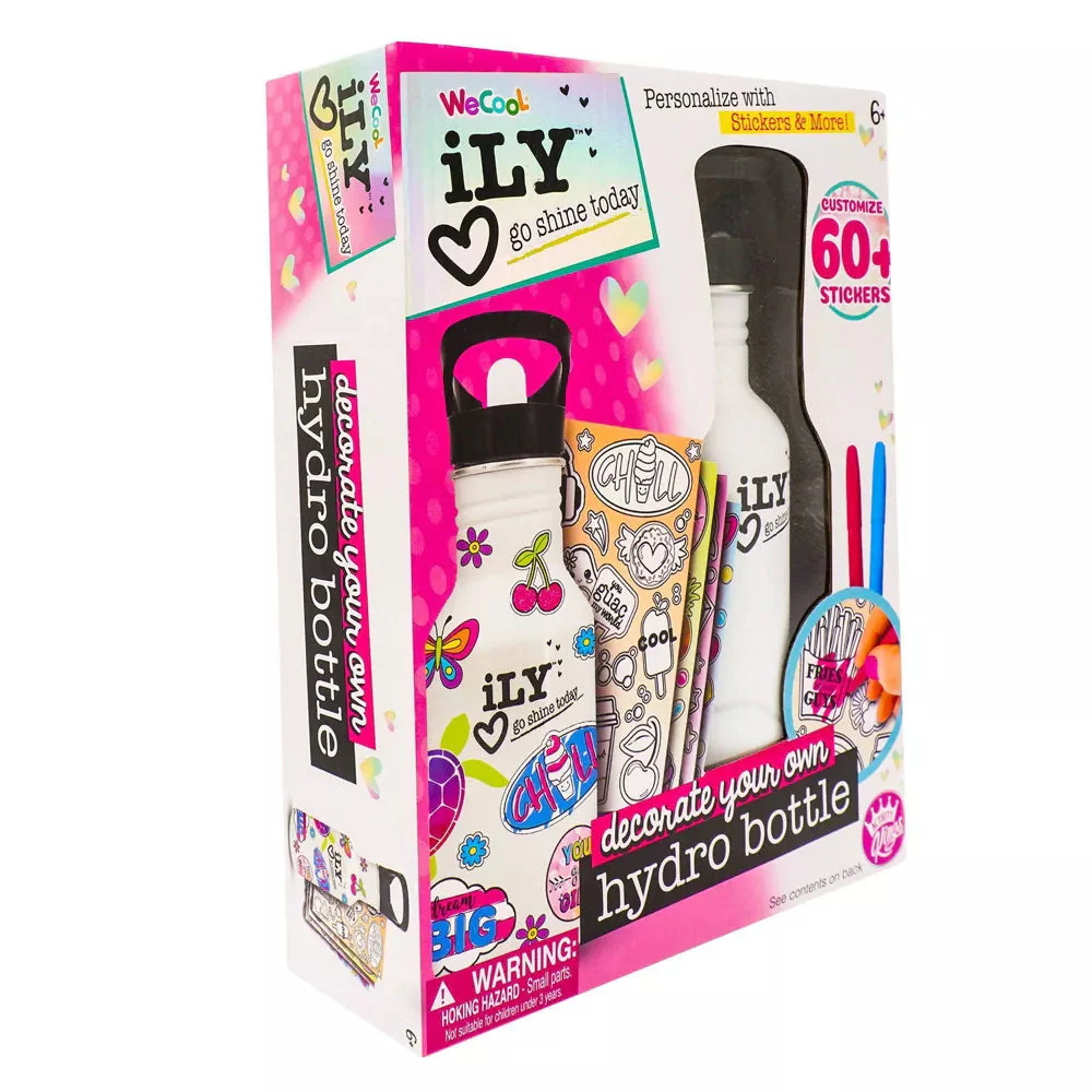 Activity Kings iLY Color Your Own DIY Hydro Bottle - Image 3