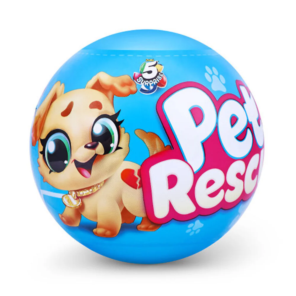Zuru 5 Surprise Pet Rescue Series 1 Mystery Collectable Capsule (Styles May Vary)