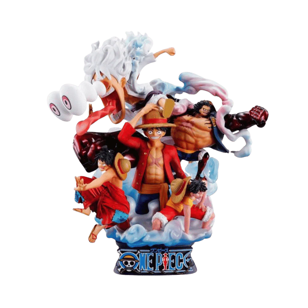 One Piece Luffy Special DX LOGBOX ONE PIECERE BIRTH 02 Petitrama By MegaHouse