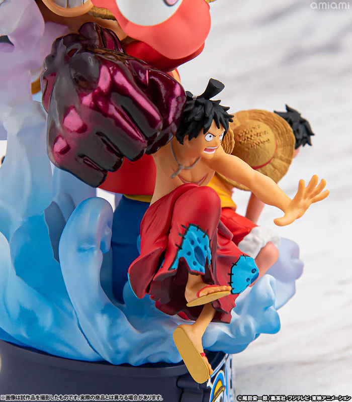 One Piece Luffy Special DX LOGBOX ONE PIECERE BIRTH 02 Petitrama By MegaHouse - Image 6