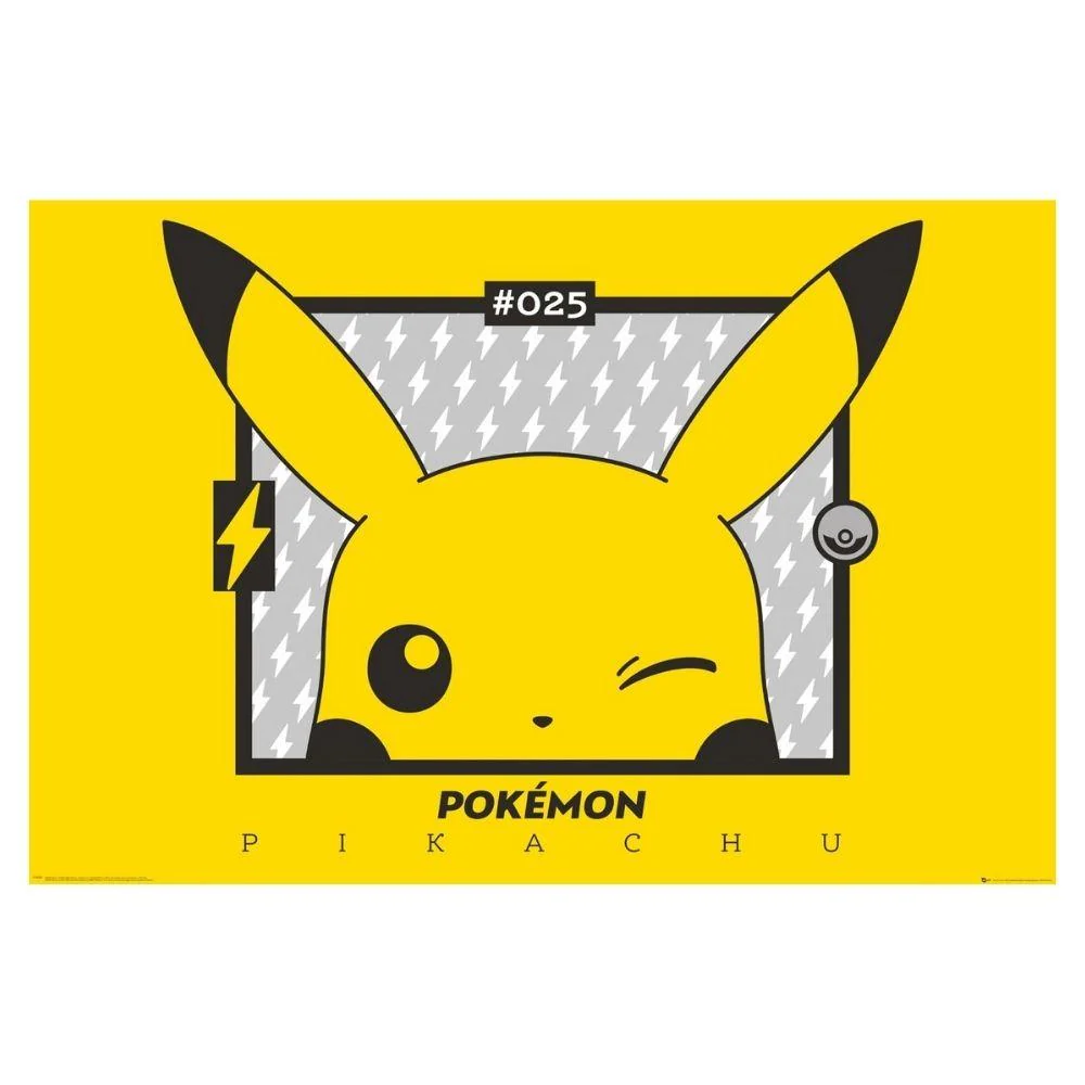 Pikachu wink Maxi Poster