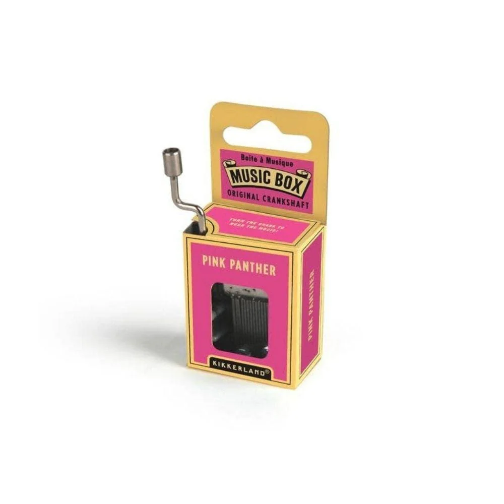 Pink Panther Crank Music Box