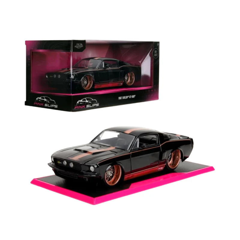 Pink Slips 1967 Shelby GT 500 1:24 Diecast Cars By Jada