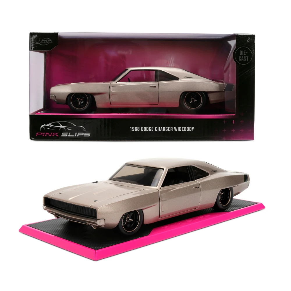 Pink Slips 1968 Dodge Charger 1:24 Diecast Cars By Jada