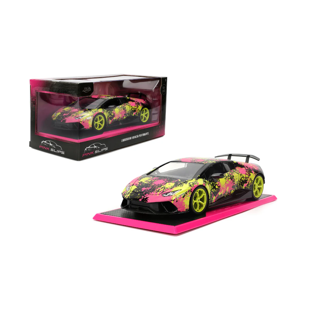 Pink Slips Lamborghini Huracan 1:24 Diecast Cars By Jada
