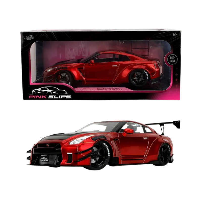 Pink Slips Nissan GTR R35 1:18 Diecast Cars By Jada - Image 4