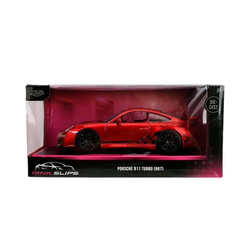 Pink Slips Porsche 911 GT3 997 1:24 Diecast Cars By Jada - Image 5