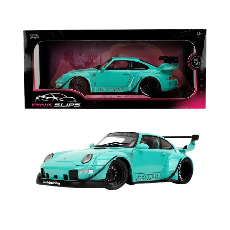 Pink Slips Porsche RWB Kei Kishi 1:18 Diecast Cars By Jada - Image 3