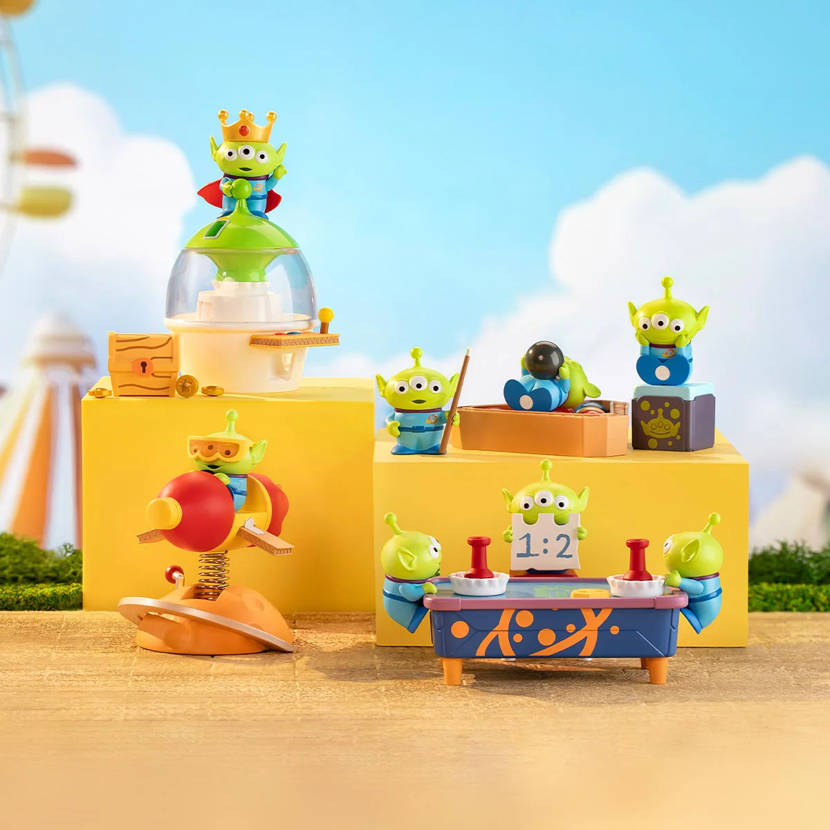 Pixar Alien Party Games Series Scene Sets Blind Box By Pop Mart - Image 2