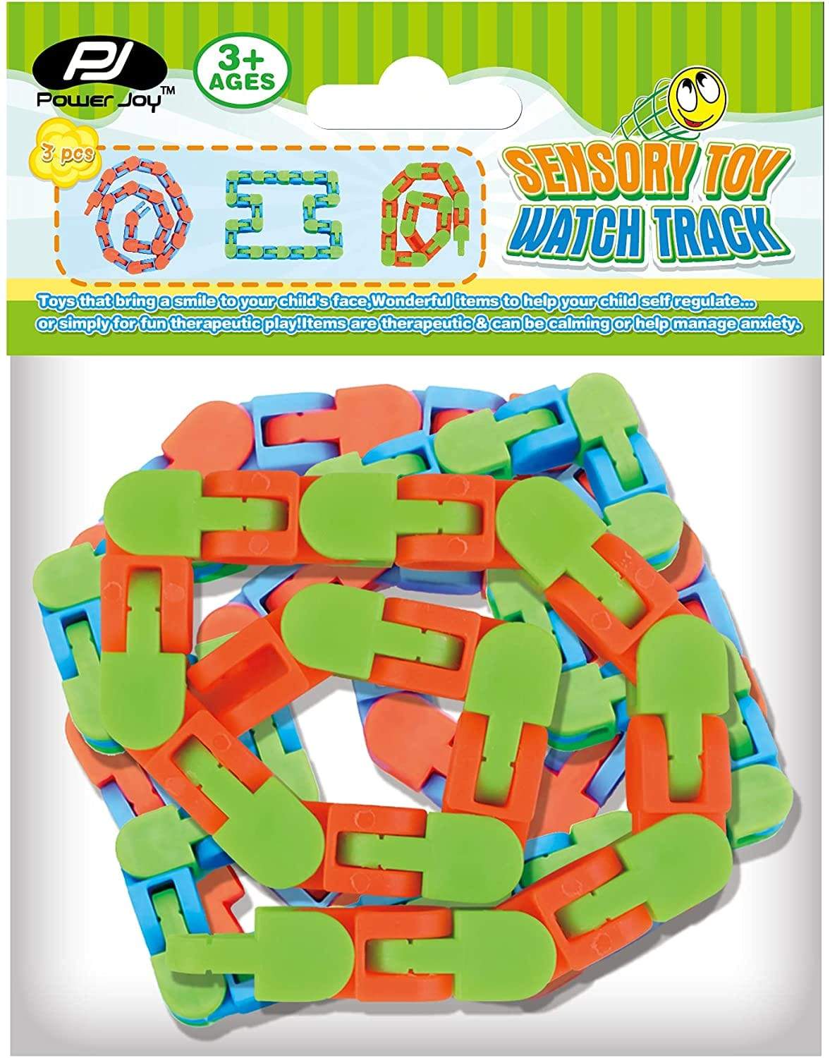 PJ Power Joy Sensory Toy Wacky Track 28Cm