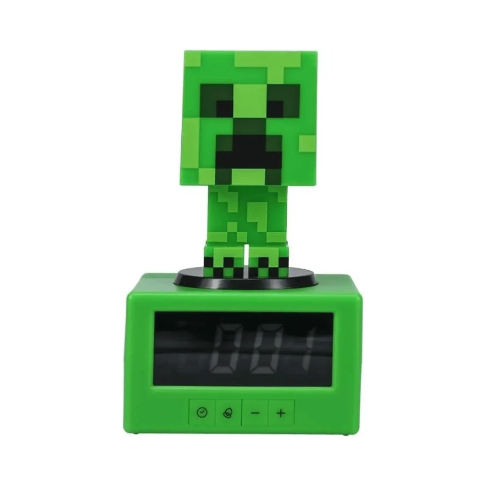 Minecraft Creeper Icon Alarm Clock By Paladone