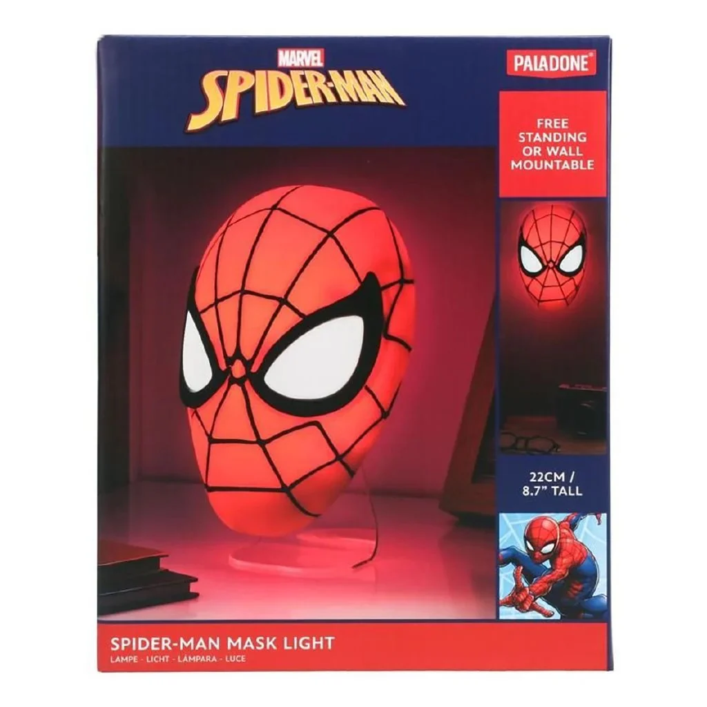 Spiderman Mask Light Lamp By Paladone - Image 2