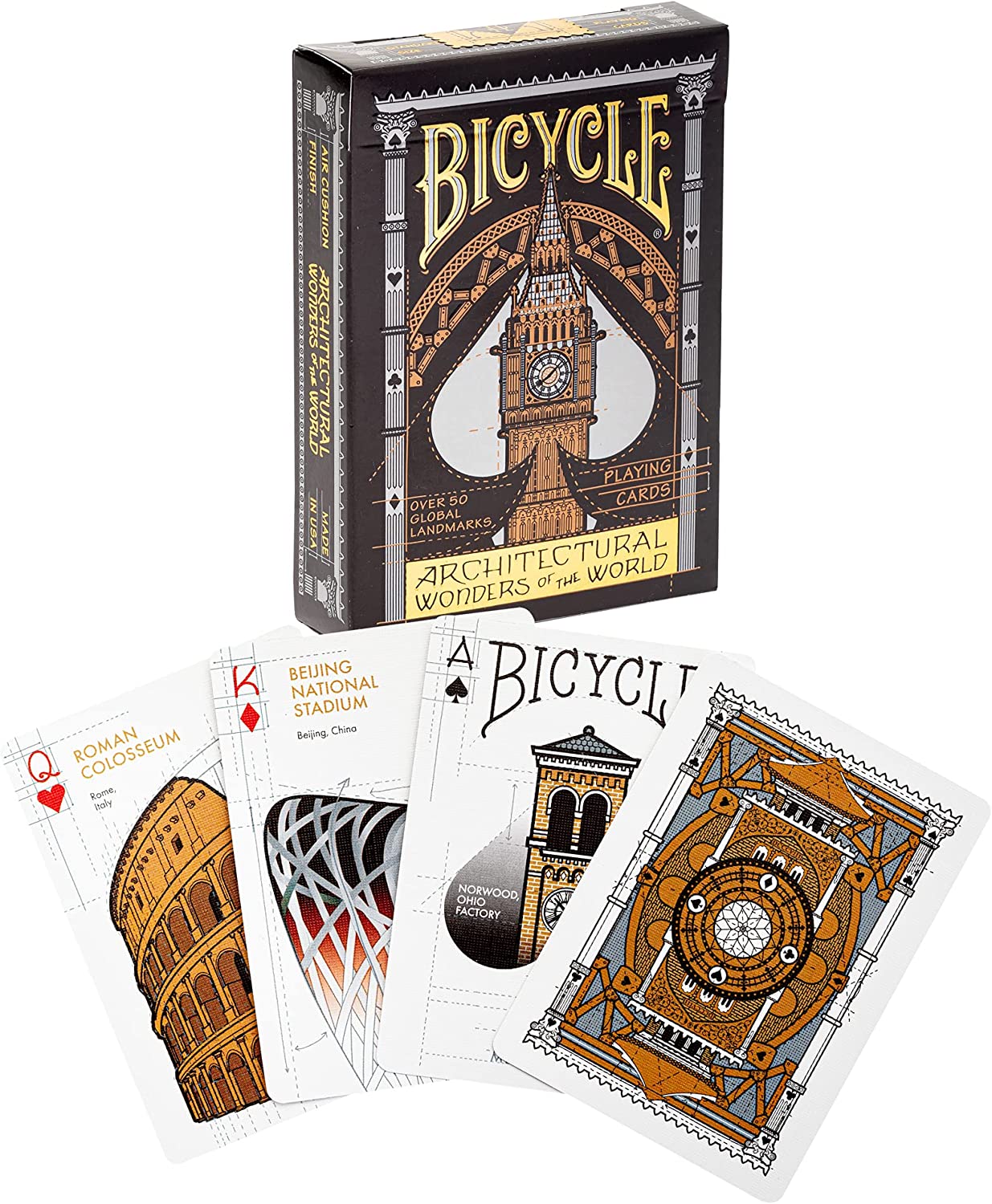 Playing Cards: Bicycle - Architectural Wonders - Image 2