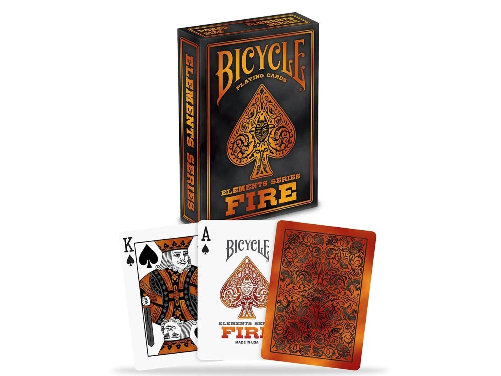 Playing Cards: Bicycle - Elements Series : Fire - Image 2