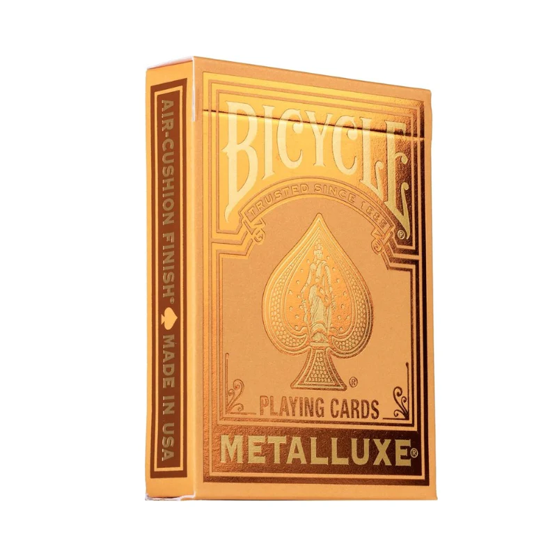 Playing Cards: Bicycle - Metalluxe Orange