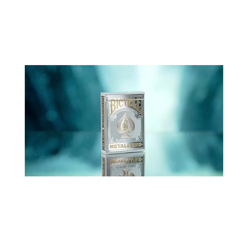 Playing Cards: Bicycle - Metalluxe Silver - Image 5