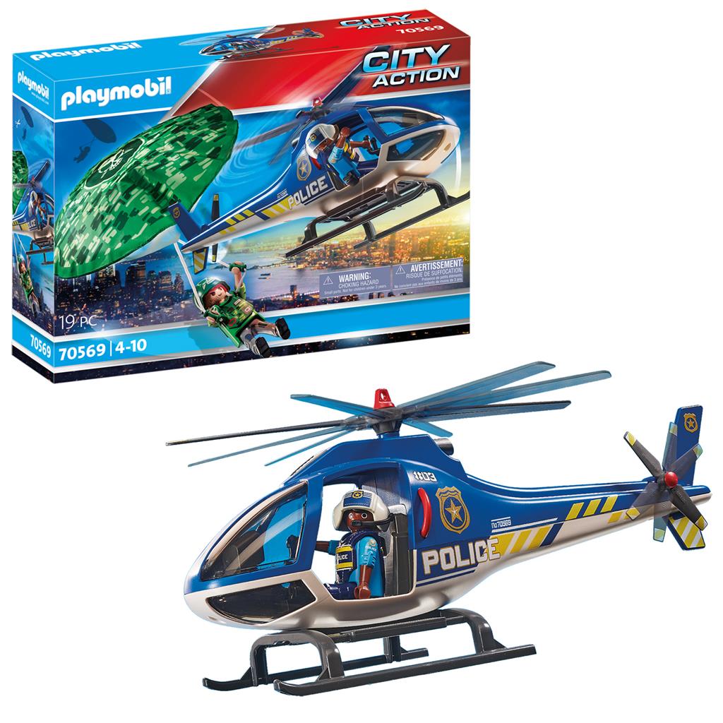 Playmobil Police Parachute Search - Image 4