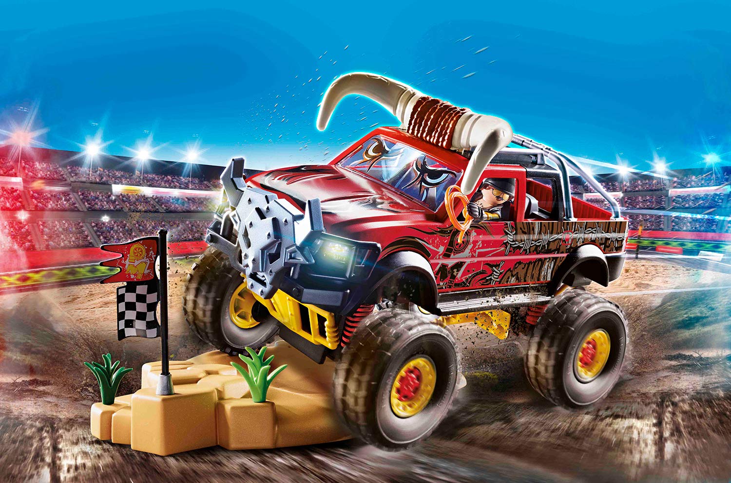 Playmobil Stunt Show Bull Monster Truck - Image 3