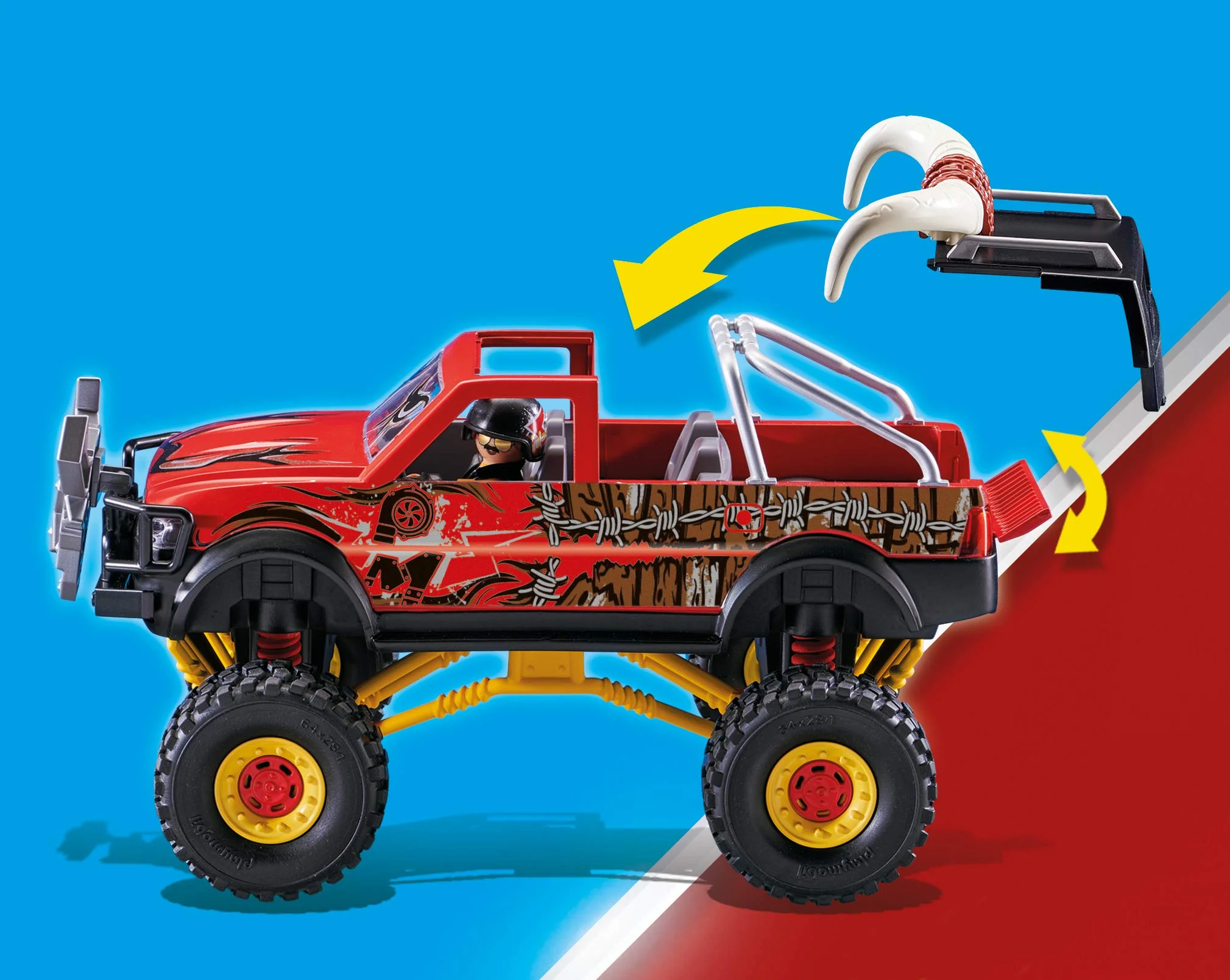 Playmobil Stunt Show Bull Monster Truck - Image 4