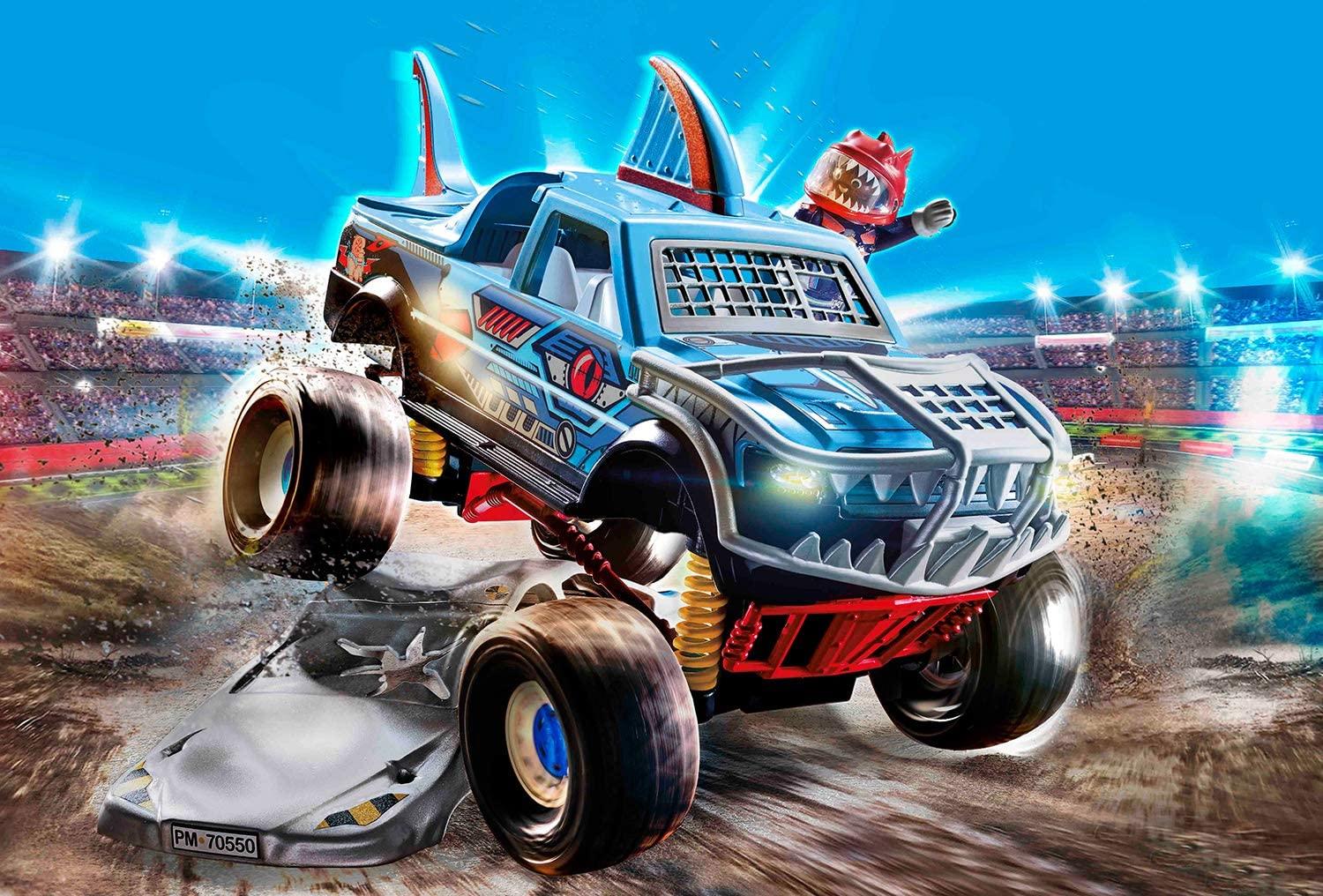 Playmobil Stunt Show Shark Monster Truck - Image 3