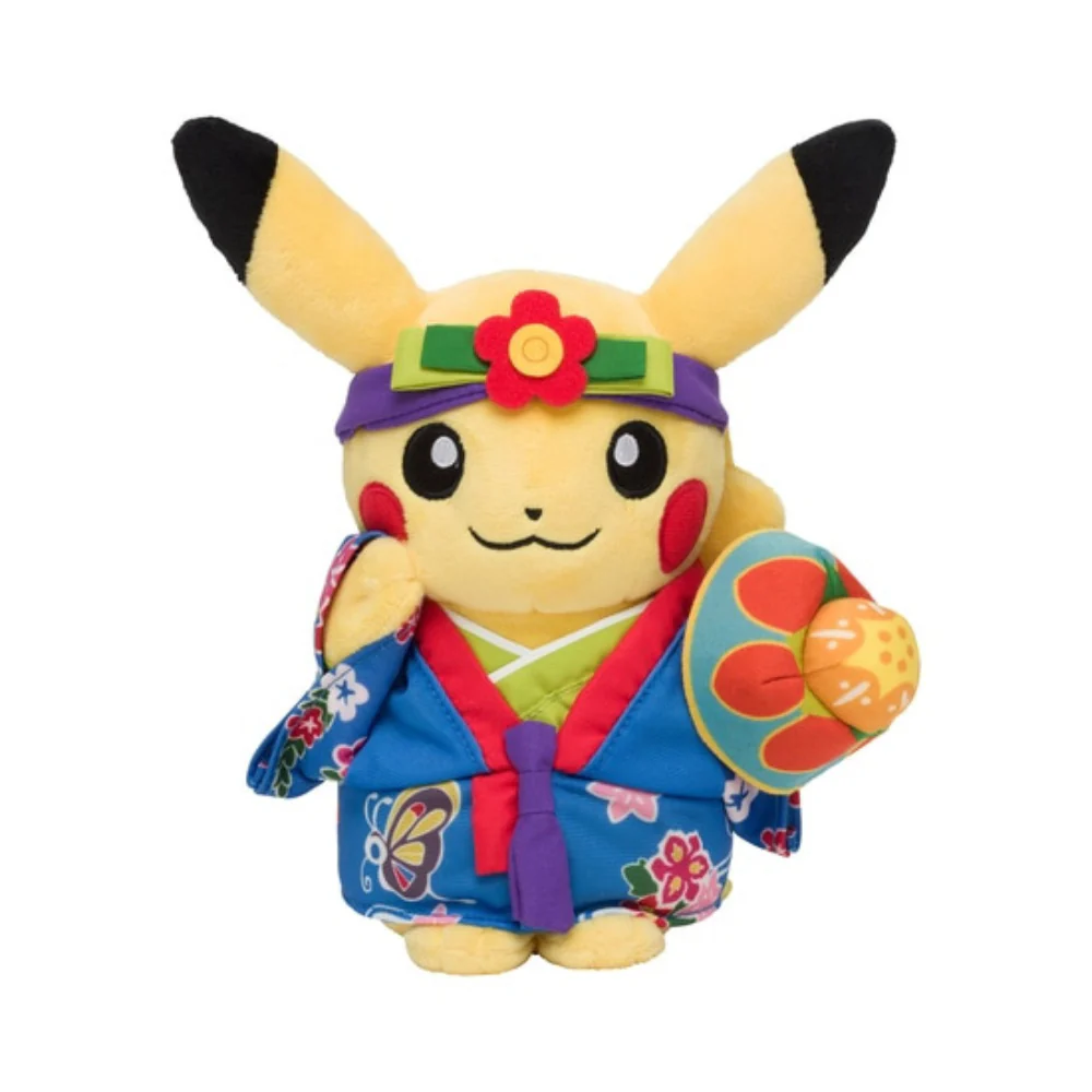 Pokemon Center Okinawa Ryumai  Pikachu 7" Plush