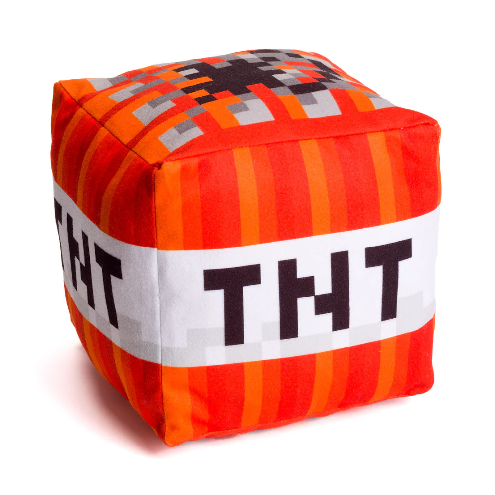 Minecraft TNT 25 cm Cube Plush