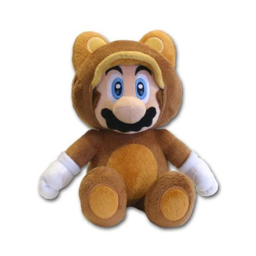 Plush Tanooki Mario Mini 21 cm