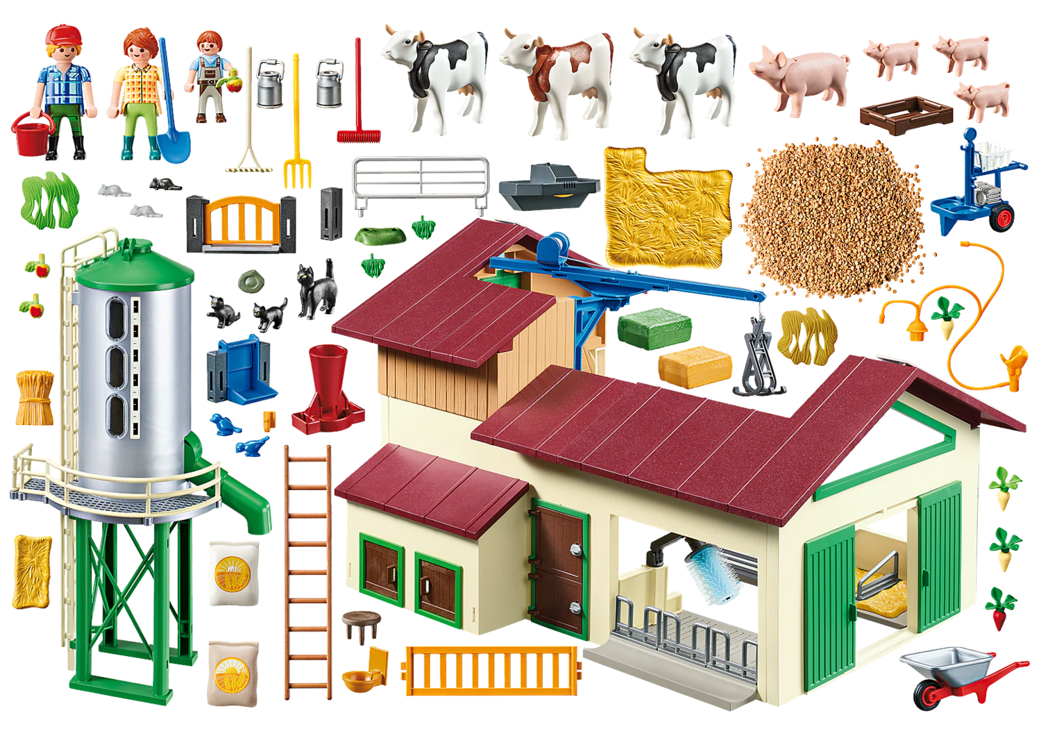 Playmobil Farm with Animals - Image 2