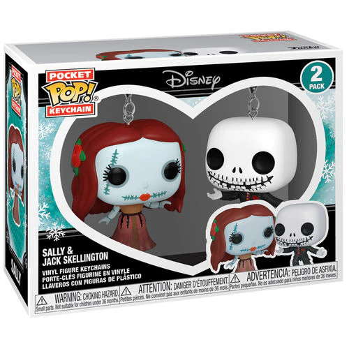 Pocket Pop! Disney: The Nightmare Before Christmas - Holiday Jack and Sally - Image 2