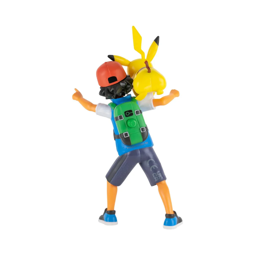 Pokemon Battle Feature Figure Ash + Pikachu - Image 3