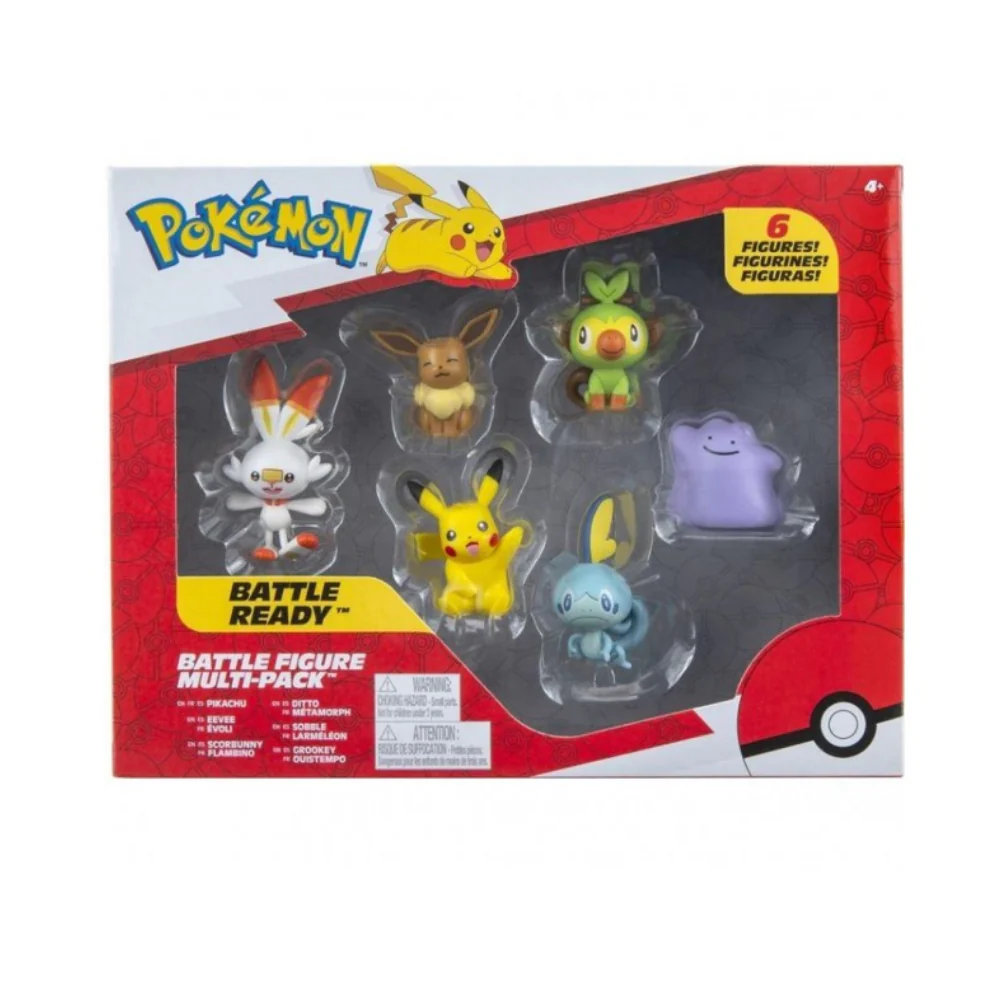 POKEMON BATTLE FIGURE MULTI 6PACK 2 ASST