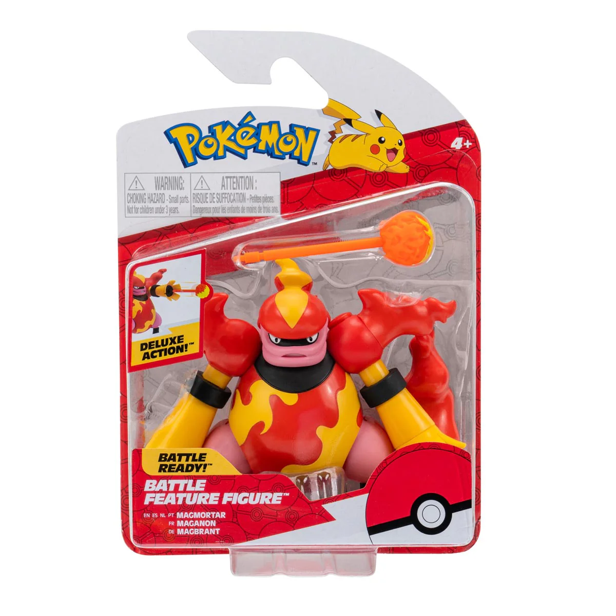 Pokemon Battle Figure Single 4.5" 8Asst