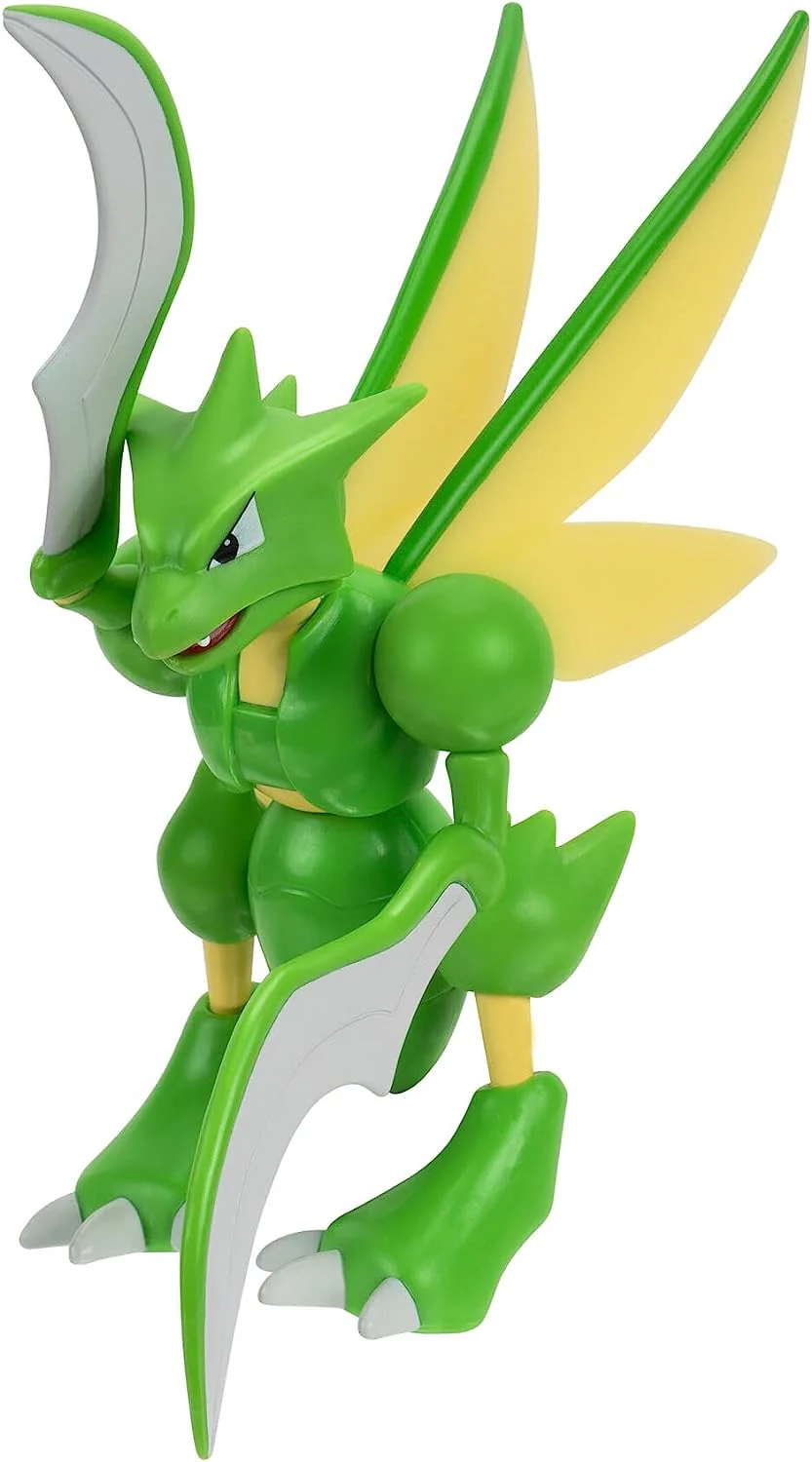 Pokemon Battle Feature 4.5" Figure - Scyther - Image 3