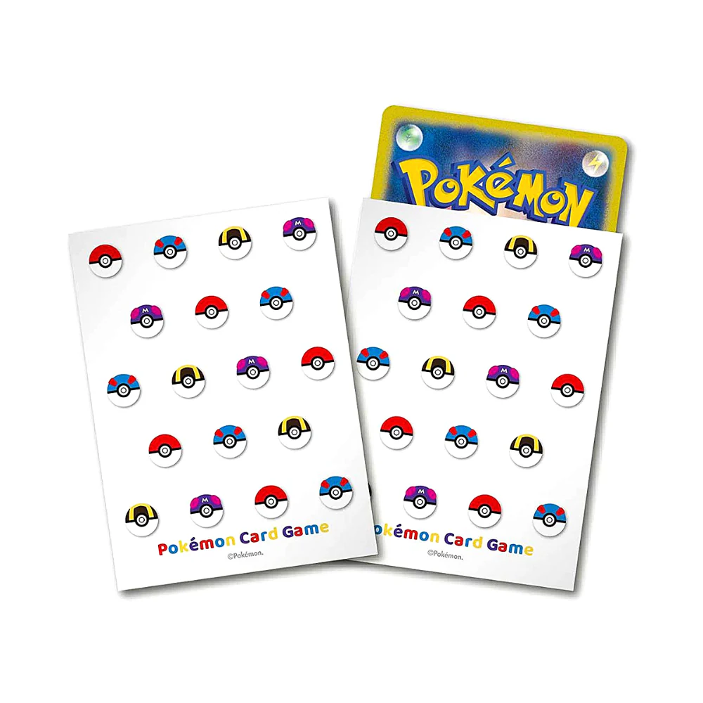 Pokemon card game Deck Shield Monster Ball Design