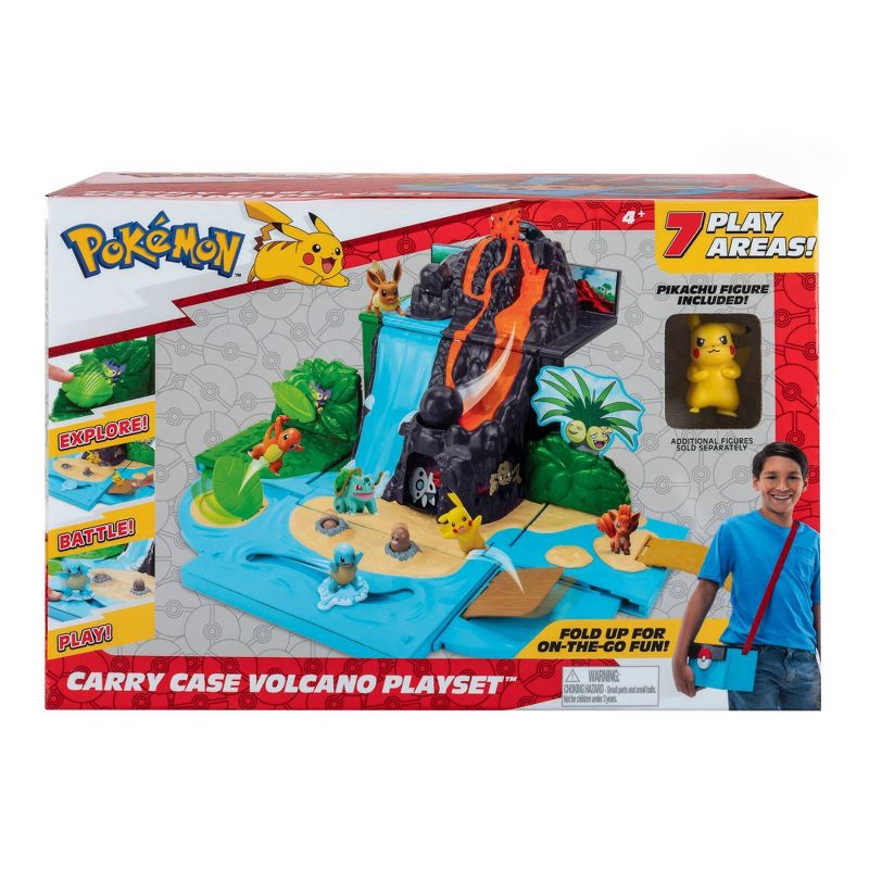 POKEMON CARY CASE VOLCANO PLAYSET