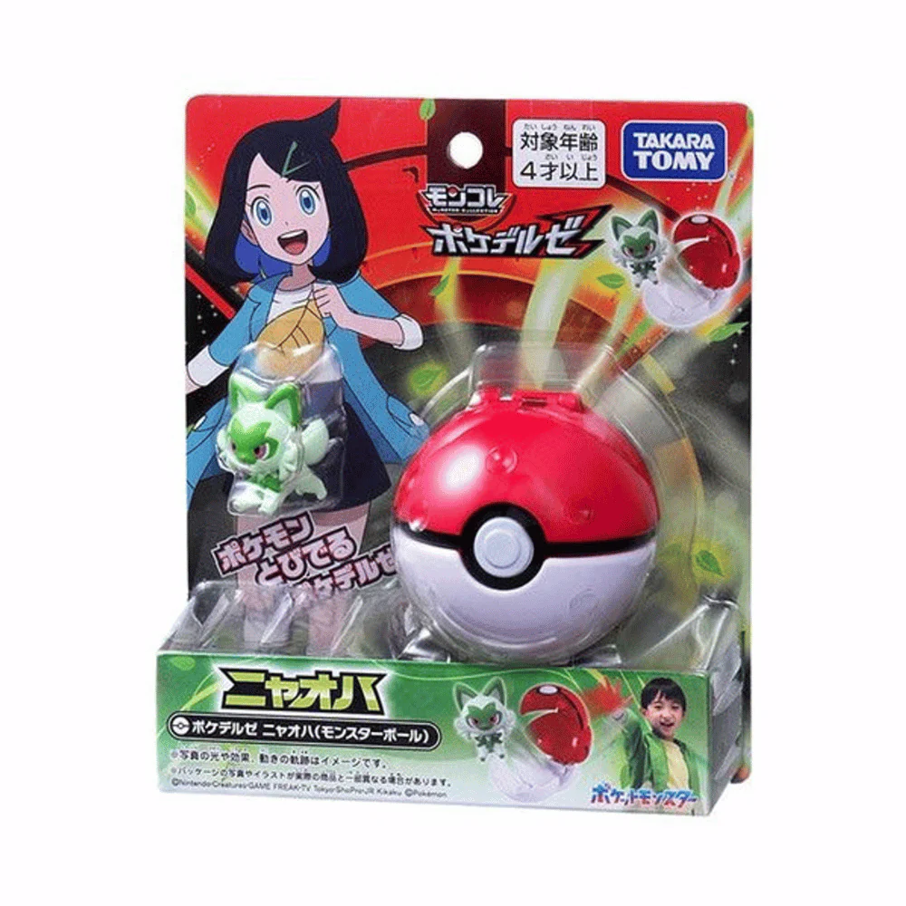 Pokemon Center: Moncolle Poke Del-Z Sprigatito (Poke Ball)