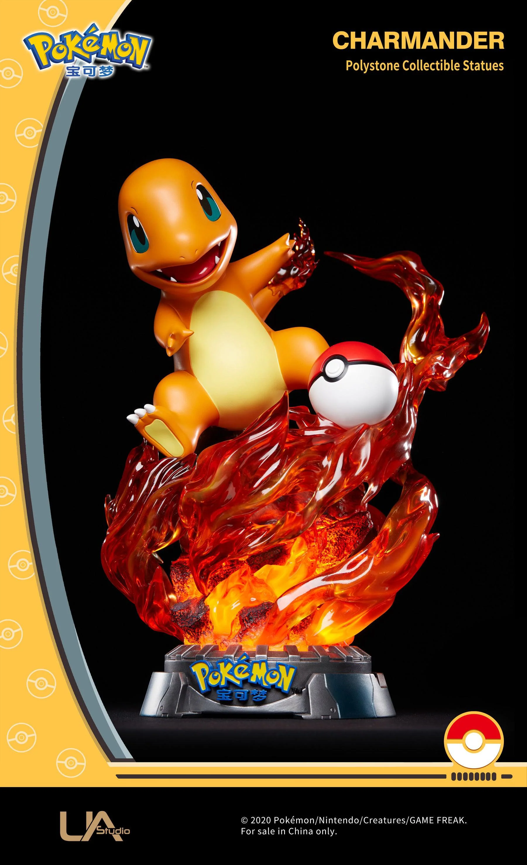 Pokemon : Charmander Premium Statue By UNiQUE ART - Image 3