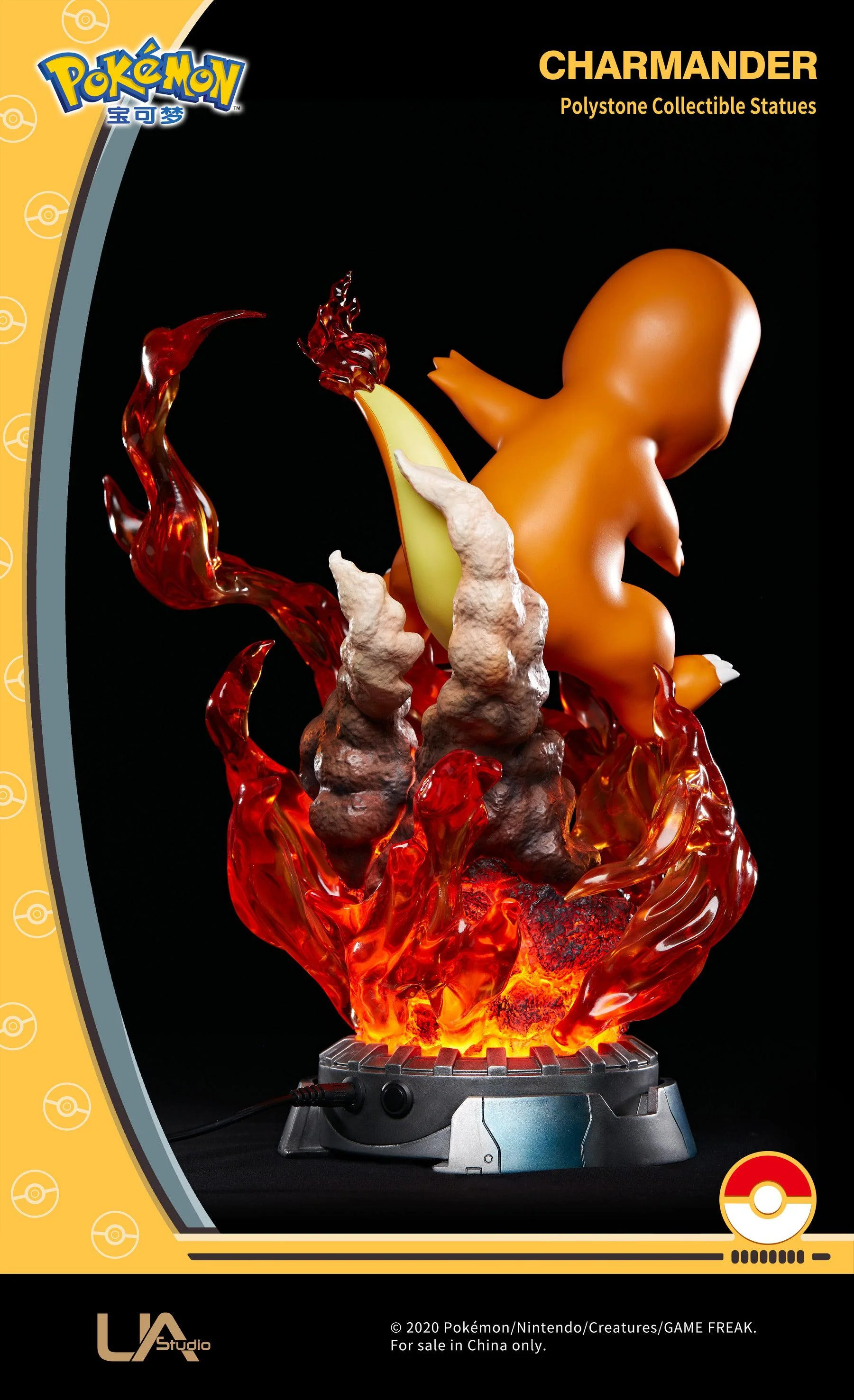 Pokemon : Charmander Premium Statue By UNiQUE ART - Image 4