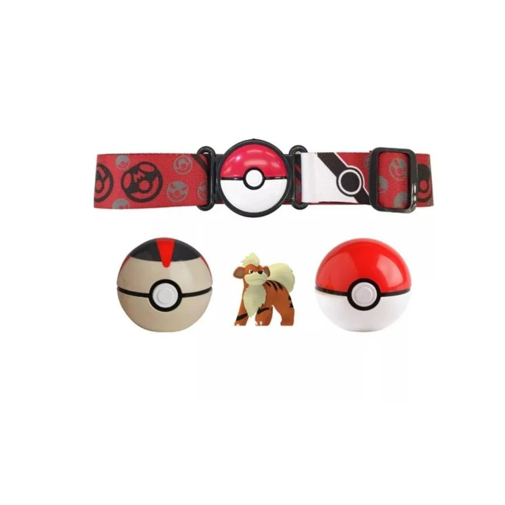POKEMON CLIP N GO BALL BELT - GROWLITHE - Image 2