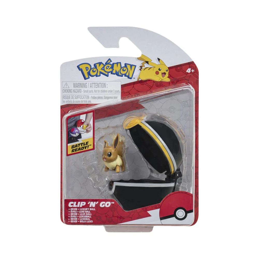 Pokemon Clip N Go Figure Evee