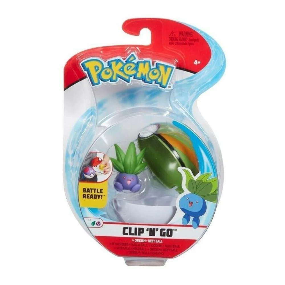Pokemon Clip N Go Oddish & Netball