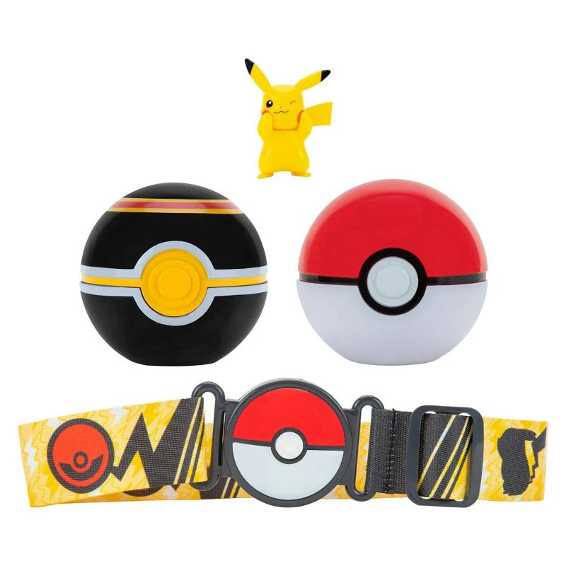 POKEMON CLIP N GO POKE BALL BELT - PIKACHU - Image 2