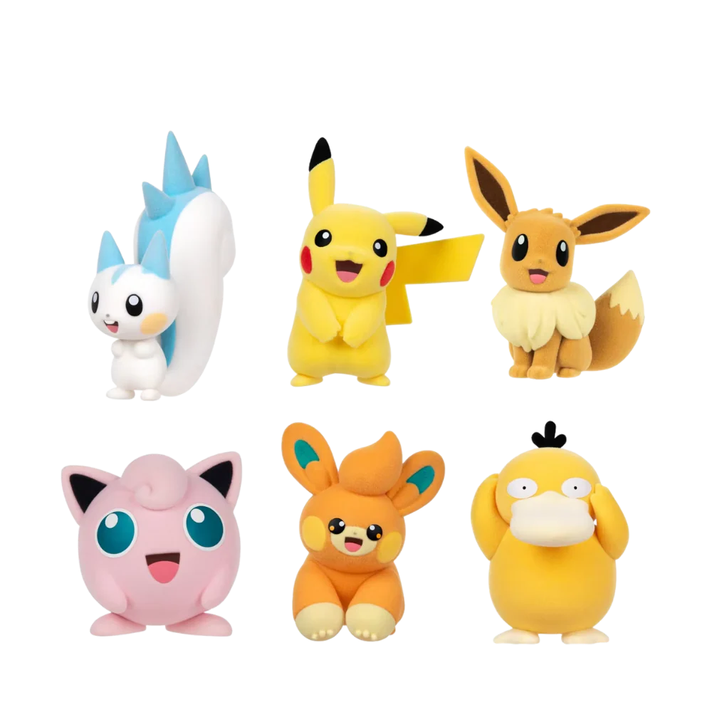 Pokemon Flocked Series 1 Pachirisu Figure By Funism (1 Random)
