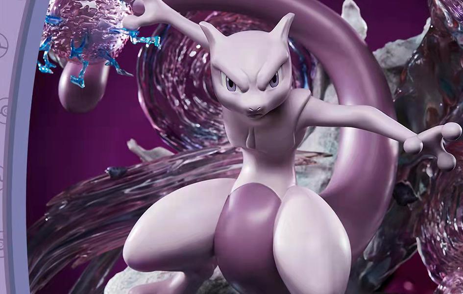 Pokemon Mewtwo Statue By UNiQUE ART - Image 2