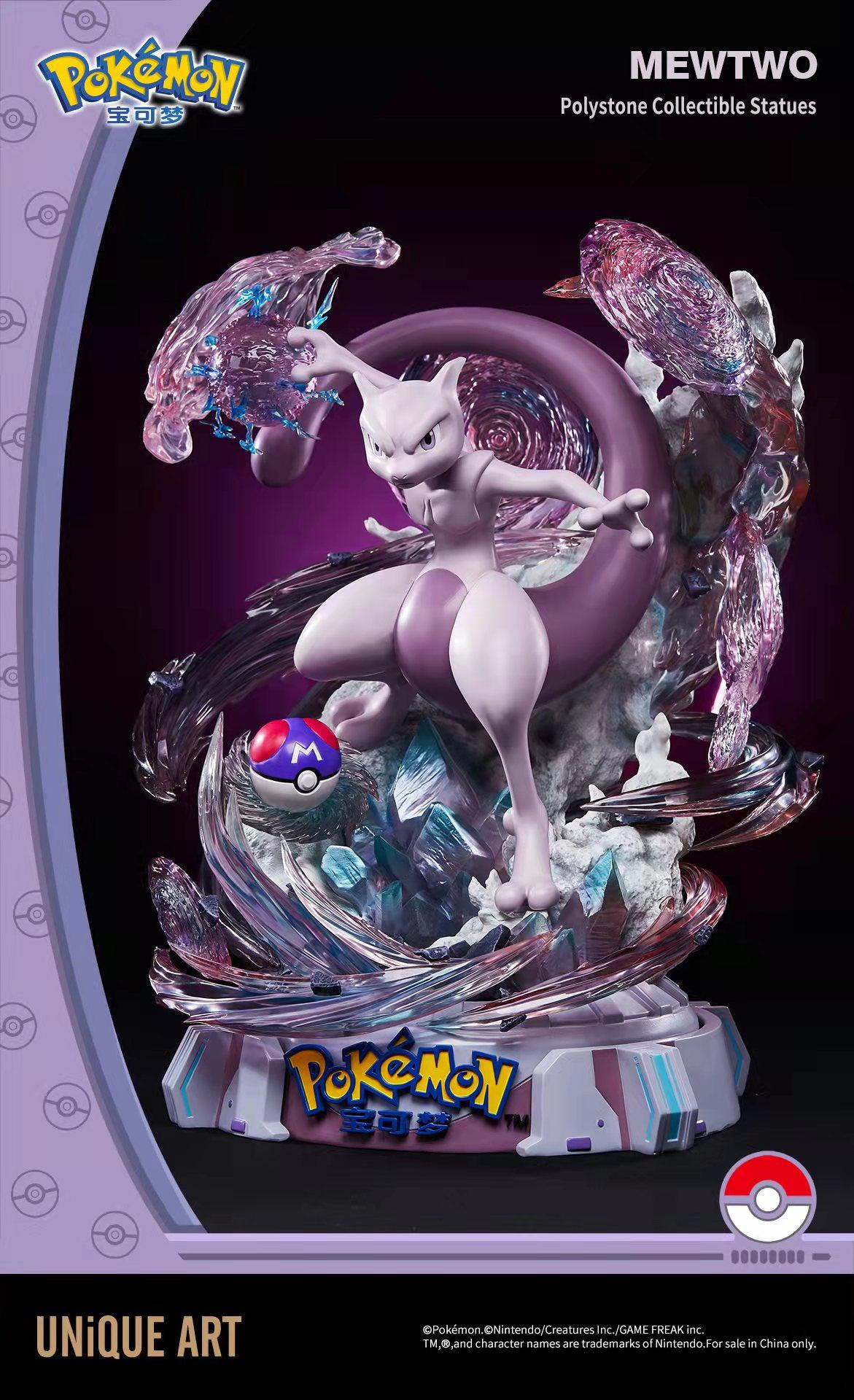 Pokemon Mewtwo Statue By UNiQUE ART - Image 3